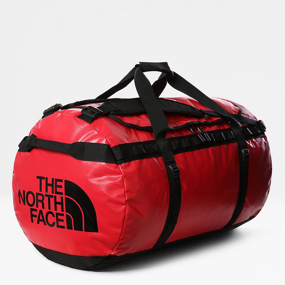 The North Face Duffel Bag Mens Australia - The North Face Base Camp - Extra Large Red / Black (PST-4